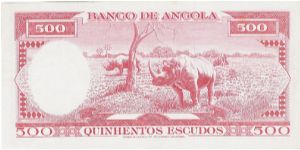 Banknote from Angola