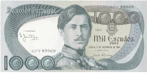 D. Pedro V Banknote