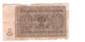 Banknote from Germany