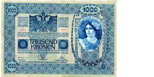 Banknote from Austria