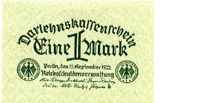 Banknote from Germany