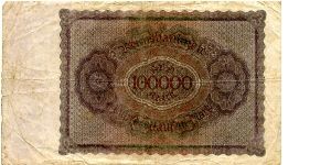 Banknote from Germany