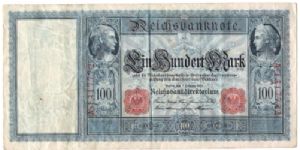 GERMANY
100- MARK
SERIEL # A.1317772
WATER MARK Banknote