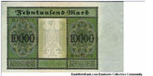 Banknote from Germany