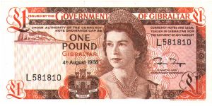 one Pound Banknote