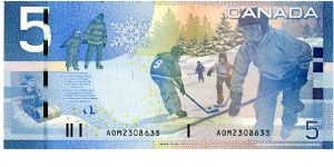 Banknote from Canada