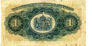 Banknote from Trinidad and Tobago