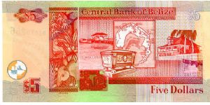 Banknote from Belize