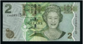 2 Dollars.

Queen Elizabeth II at center right on face; school children at center on back.

Pick #NEW Banknote