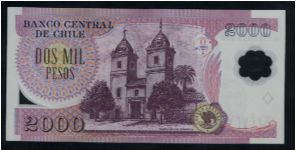 Banknote from Chile