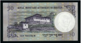 Banknote from Bhutan