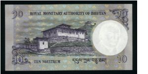 Banknote from Bhutan