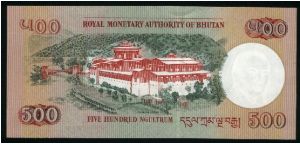 Banknote from Bhutan
