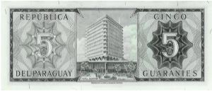 Banknote from Paraguay