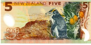 Banknote from New Zealand