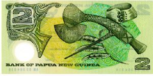 Banknote from Papua New Guinea