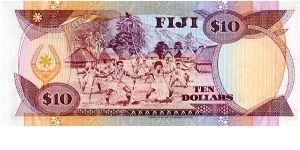 Banknote from Fiji