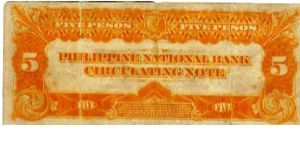 Banknote from Philippines