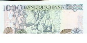 Banknote from Ghana