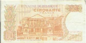 Banknote from Belgium