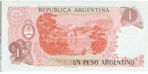 Banknote from Argentina