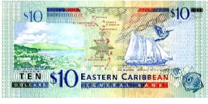 Banknote from Antigua and Barbuda