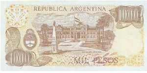 Banknote from Argentina