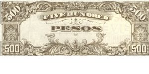 Banknote from Philippines