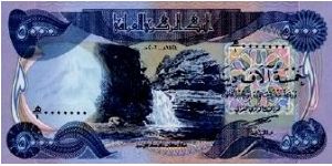 BEWARE OF FAKE MONEY!

5000 Dinars dated 2003

Obverse:Waterfall 

Reverse:Desert Fortress

BID VIA EMAIL Banknote