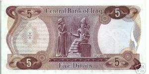 Banknote from Iraq