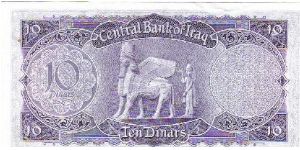 Banknote from Iraq