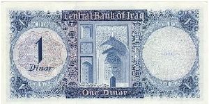 Banknote from Iraq