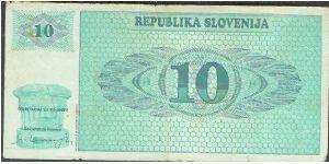 Banknote from Slovenia