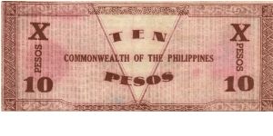 Banknote from Philippines