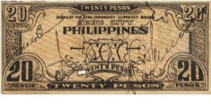 Banknote from Philippines