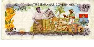 Banknote from Bahamas