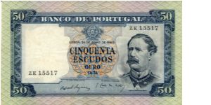 Fontes Pereira de Mello Banknote