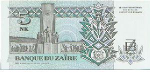 Zaire Banknote