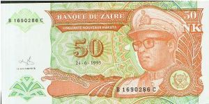 Banknote from Congo