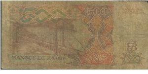 Zaire Banknote