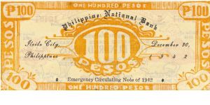 Banknote from Philippines