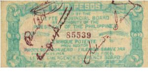 Banknote from Philippines