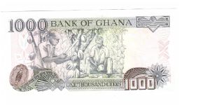 Banknote from Ghana