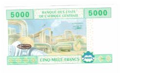 Banknote from Central African Republic