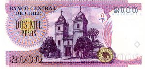 Banknote from Chile