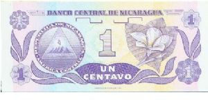 Banknote from Nicaragua