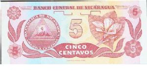 Banknote from Nicaragua