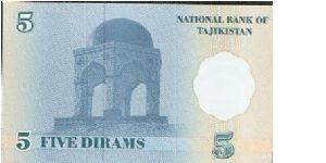 Banknote from Tajikistan