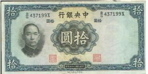 Banknote from China