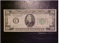 1934 C FR 2057-F Julian-Snyder Banknote